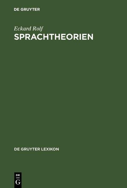 Produktbild: Sprachtheorien