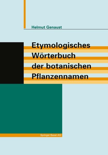 Produktbild: Etymologisches W&ouml;rterbuch der botanischen Pflanzennamen