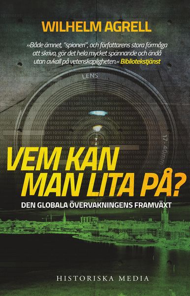 Produktbild: Vem kan man lita p&aring;? : den globala &ouml;vervakningens framv&auml;xt