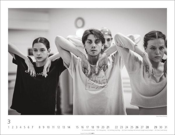Produktbild: Ballettsaal - Stuttgarter Ballett Kalender 2027 - Stuttgarter Ballett