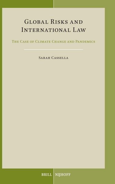 Produktbild: Global Risks and International Law