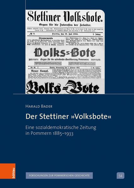 Produktbild: Der Stettiner &raquo;Volksbote&laquo;