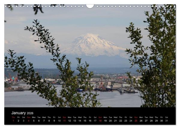 Produktbild: From Pacific to the Mountains 2026 (Wall Calendar 2026 DIN A3 landscape), CALVENDO 12 Month Wall Calendar