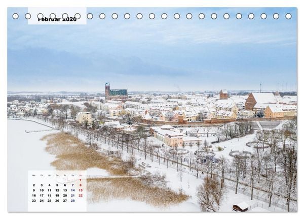 Produktbild: Prenzlau - Stadt im Herzen der Uckermark (Tischkalender 2026 DIN A5 quer), CALVENDO Monatskalender