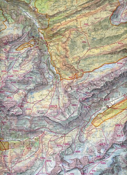 Produktbild: 246S Klausenpass Schneesportkarte