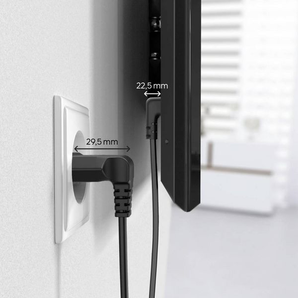 Produktbild: Hama 00223282 Strom Netzkabel Schwarz 1.5m