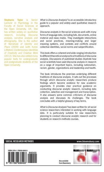 Produktbild: What is Discourse Analysis?