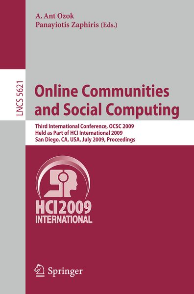 Produktbild: Online Communities and Social Computing