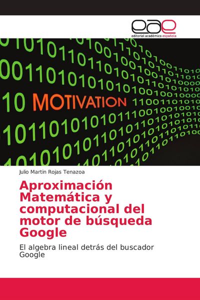 Produktbild: Aproximaci&oacute;n Matem&aacute;tica y computacional del motor de b&uacute;squeda Google