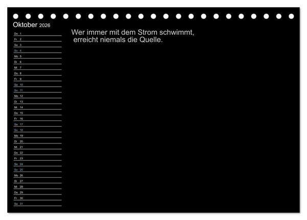 Produktbild: Mein Pers&ouml;nlicher Kalender (Tischkalender 2026 DIN A5 quer), CALVENDO Monatskalender