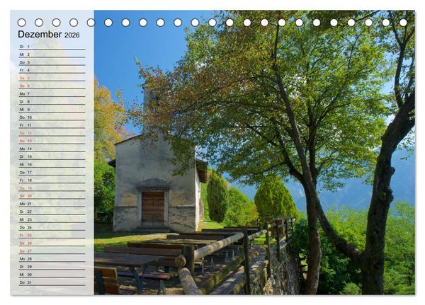 Produktbild: Caldonazzo See (Tischkalender 2026 DIN A5 quer), CALVENDO Monatskalender
