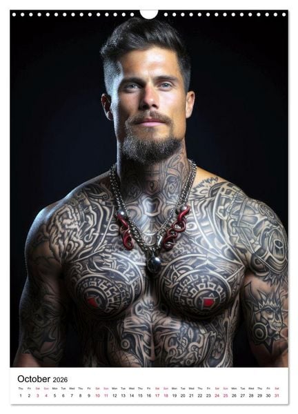Produktbild: Tattoo Tales (Wall Calendar 2026 DIN A3 portrait), CALVENDO 12 Month Wall Calendar