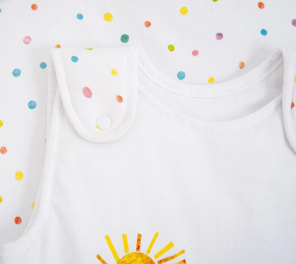 Produktbild: Raupe Nimmersatt 3360611235 - Baby-Schlafsack, 70x45 cm, Bezug: 100% Baumwolle F&uuml;llung: 100%Polyester