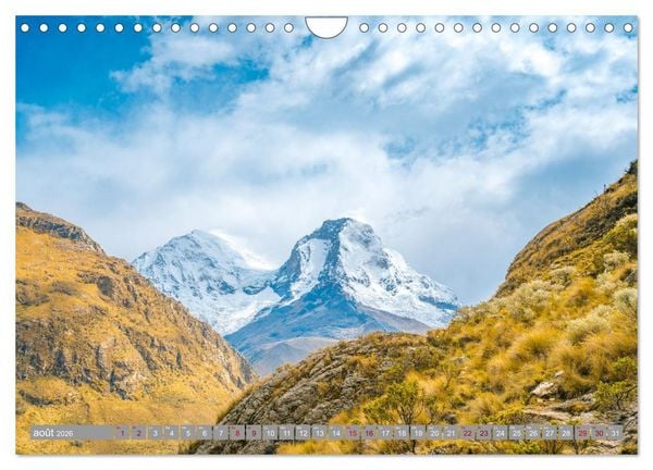 Produktbild: P&eacute;rou - Paradis dans les Andes (Calendrier mural 2026 DIN A4 vertical), CALVENDO calendrier mensuel