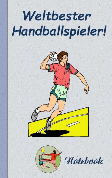 Produktbild: Weltbester Handballspieler - Notizbuch