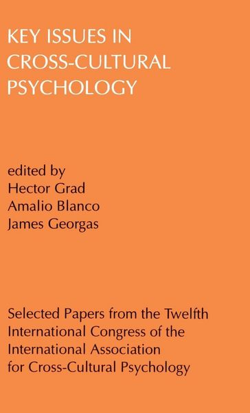 Produktbild: Key Issues in Cross-cultural Psychology