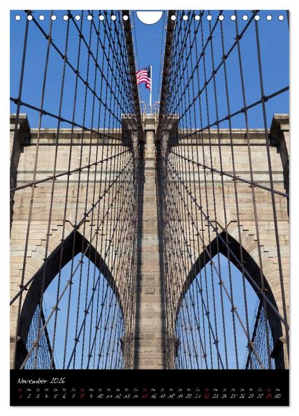 Produktbild: New York City (Wandkalender 2026 DIN A4 hoch), CALVENDO Monatskalender