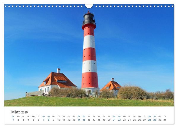 Produktbild: Deutsche K&uuml;ste - Nordsee und Ostsee (Wandkalender 2026 DIN A3 quer), CALVENDO Monatskalender