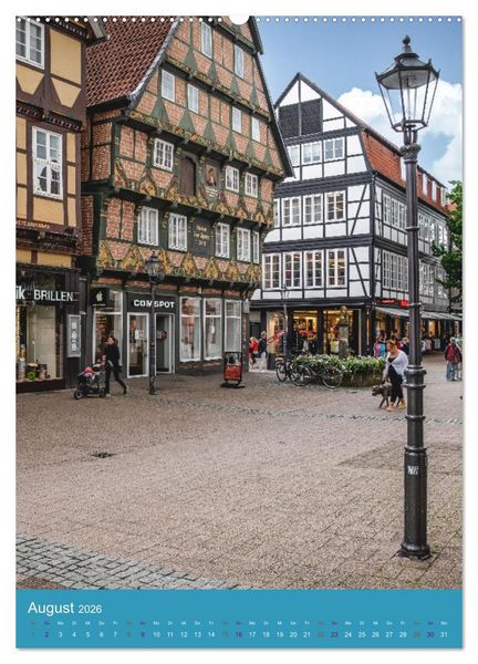 Produktbild: Celle in Niedersachsen (Wandkalender 2026 DIN A2 hoch), CALVENDO Monatskalender