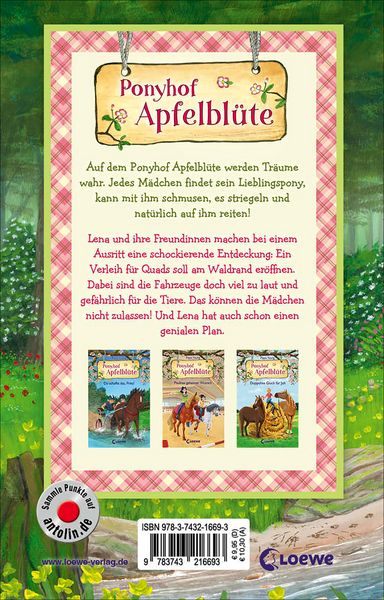 Produktbild: Ponyhof Apfelbl&uuml;te (Band 22) - Lena und Samson retten den Wald
