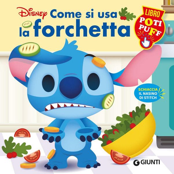 Produktbild: Come si USA la forchetta. Stitch. Libro poti puff