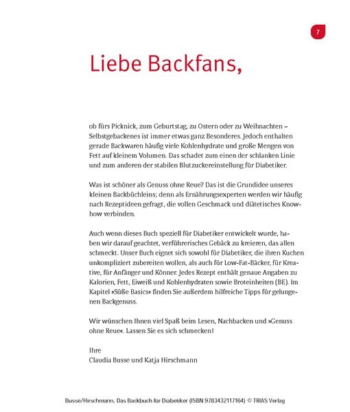 Produktbild: Das Backbuch f&uuml;r Diabetiker