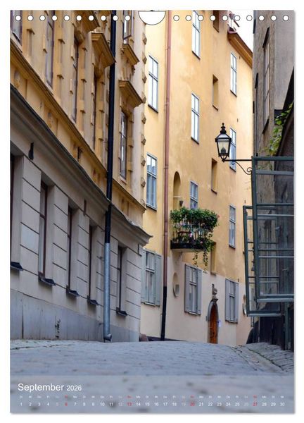 Produktbild: Stockholm - Stadtansichten (Wandkalender 2026 DIN A4 hoch), CALVENDO Monatskalender
