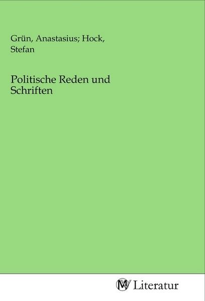 Produktbild: Politische Reden und Schriften