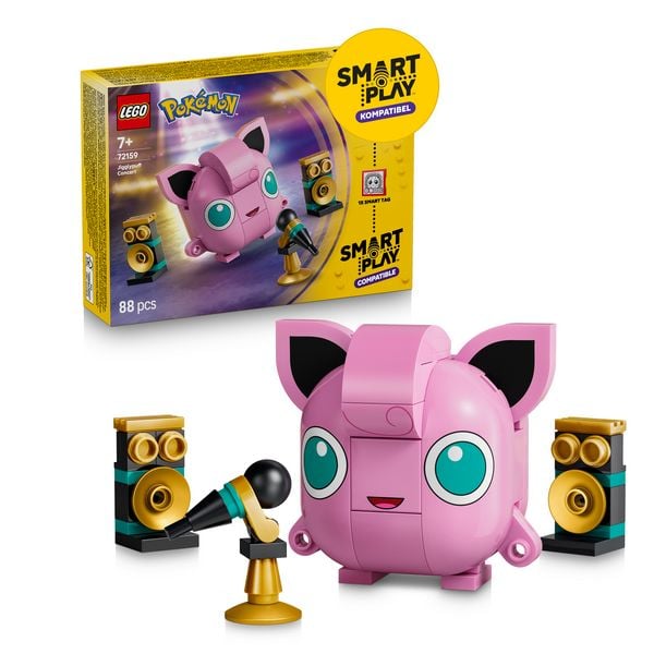 Produktbild: LEGO Pok&eacute;mon SMART Play: Pummeluff-Konzert kompatibles Set 72159