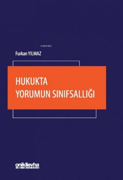 Produktbild: Hukukta Yorumun Sinifsalligi
