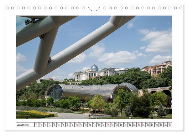 Produktbild: Tiflis - Streifz&uuml;ge durch die georgische Hauptstadt (Wandkalender 2026 DIN A4 quer), CALVENDO Monatskalender