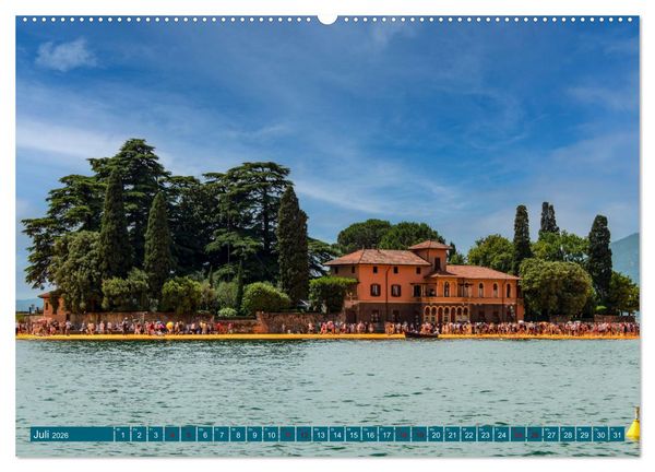 Produktbild: Iseo-See (Wandkalender 2026 DIN A2 quer), CALVENDO Monatskalender