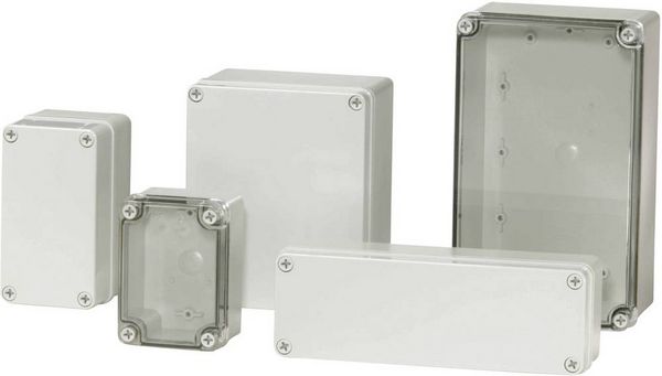 Produktbild: Fibox PC C 65 T Installations-Geh&auml;use 140 x 80 x 65 Polycarbonat Lichtgrau (RAL 7035) 1St.