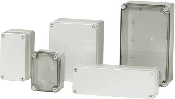 Produktbild: Fibox PC MH 125 G Installations-Geh&auml;use 230 x 140 x 125 Polycarbonat Lichtgrau (RAL 7035) 1 St.