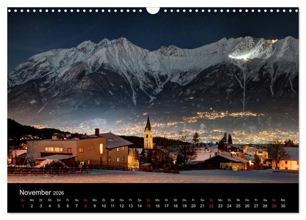 Produktbild: Innsbruck - Capital of the Alps (Wandkalender 2026 DIN A3 quer), CALVENDO Monatskalender