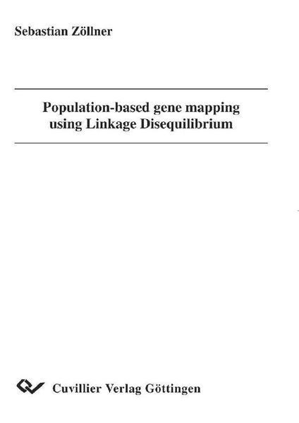 Produktbild: Population-based gene mapping using Linkage Disequilibrium