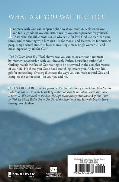 Produktbild: God Is Closer Than You Think