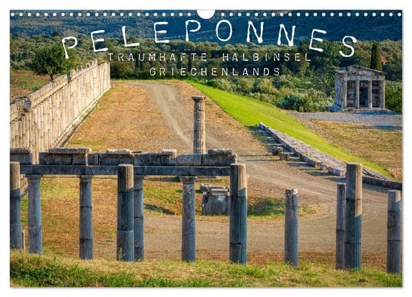 Produktbild: Peleponnes, traumhafte Halbinsel Griechenlands (Wandkalender 2026 DIN A3 quer), CALVENDO Monatskalender