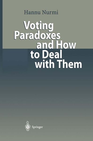 Produktbild: Voting Paradoxes and How to Deal with Them