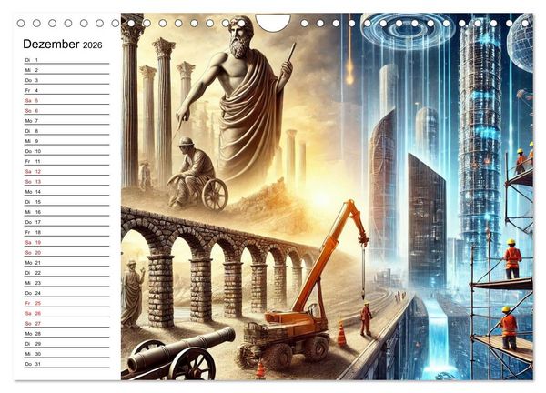 Produktbild: Fortschritt im Fokus - Wandel der Zeit (Wandkalender 2026 DIN A4 quer), CALVENDO Monatskalender