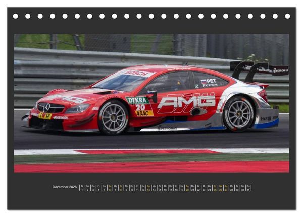 Produktbild: DTM-SPIELBERG (Tischkalender 2026 DIN A5 quer), CALVENDO Monatskalender