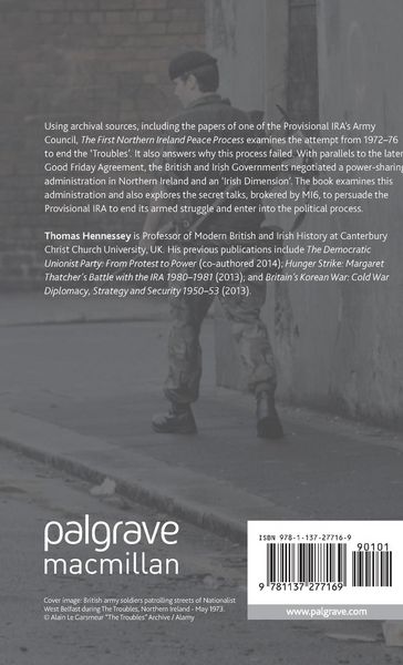 Produktbild: The First Northern Ireland Peace Process