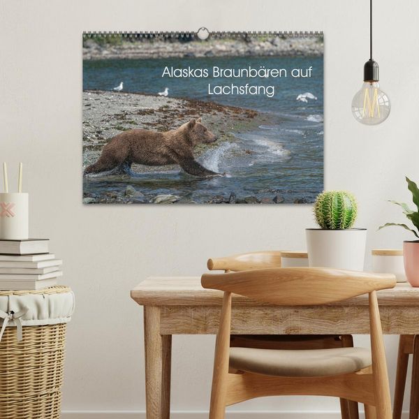 Produktbild: Grizzlyb&auml;ren im Katmai Nationalpark Alaska (Wandkalender 2026 DIN A3 quer), CALVENDO Monatskalender