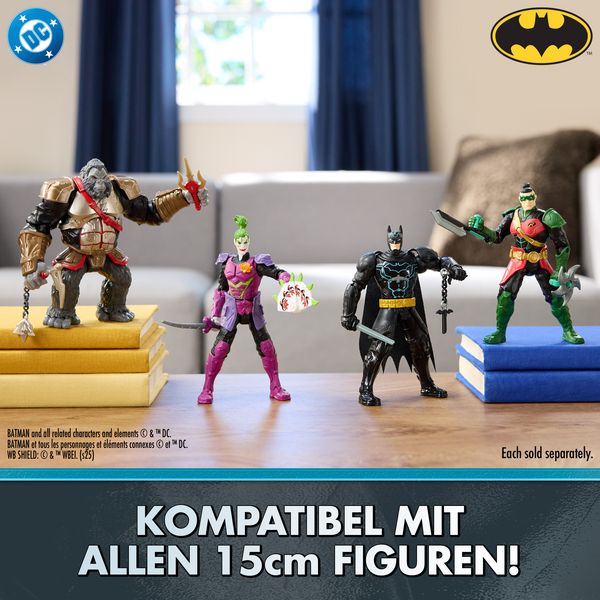 Produktbild: BAT Batman Ninja Batwing + 15cm Batman