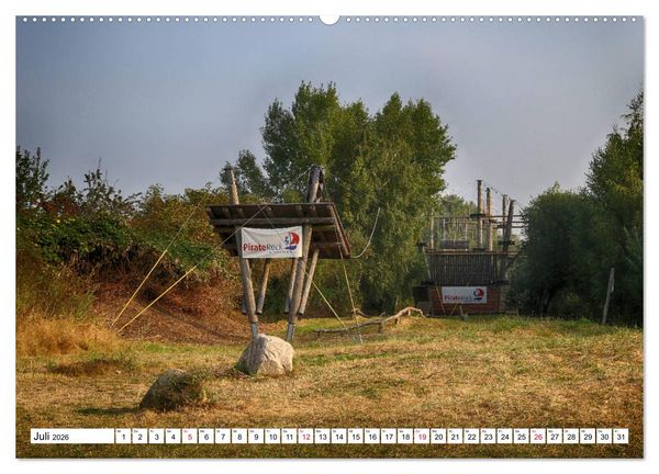 Produktbild: Langenhagen erleben (hochwertiger Premium Wandkalender 2026 DIN A2 quer), Kunstdruck in Hochglanz