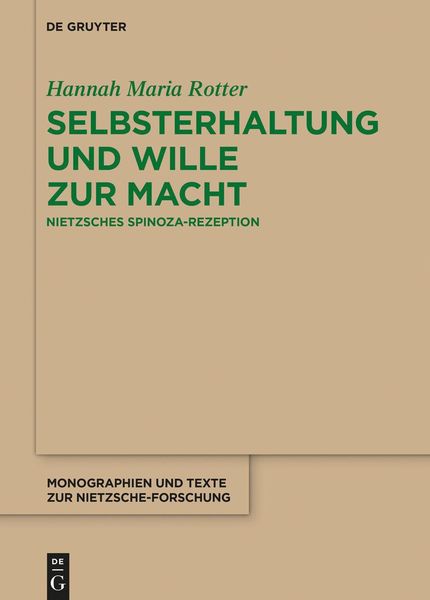 Produktbild: Selbsterhaltung und Wille zur Macht