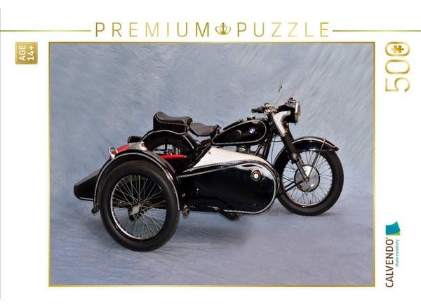 CALVENDO Puzzle BMW R51/3 Baujahr 1951 | 500 Teile Lege-Größe 48 × 36 cm Foto-Puzzle für Erwachsene