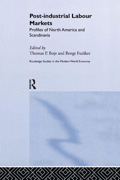 Produktbild: Post-industrial Labour Markets