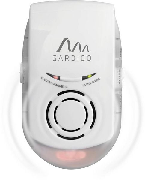 Produktbild: Gardigo Insektenvertreiber Funktionsart Multifrequenz, Ultraschall Wirkungsbereich 230 m&sup2; 1 St.