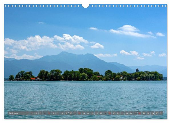 Produktbild: Traumhafter Chiemsee &ndash; Impressionen vom Bayerischen Meer (Wandkalender 2026 DIN A3 quer), CALVENDO Monatskalender